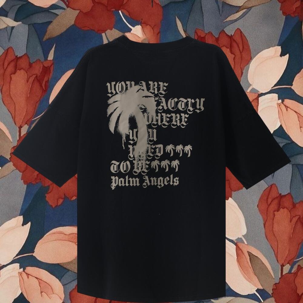 Palm Angels Men's Casual Short Sleeve